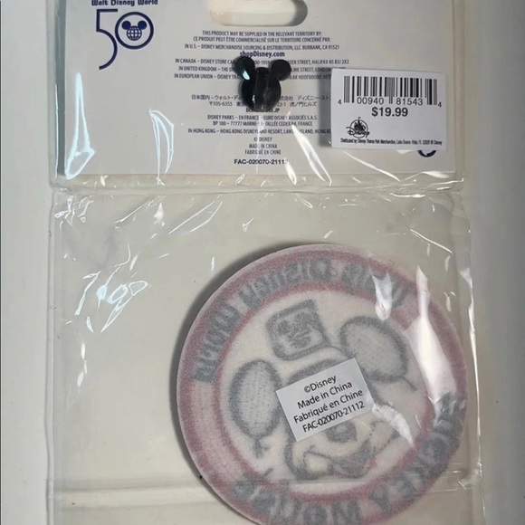 Walt Disney World Retro 50th Pin and Mickey Patch Set - Picture 6 of 6